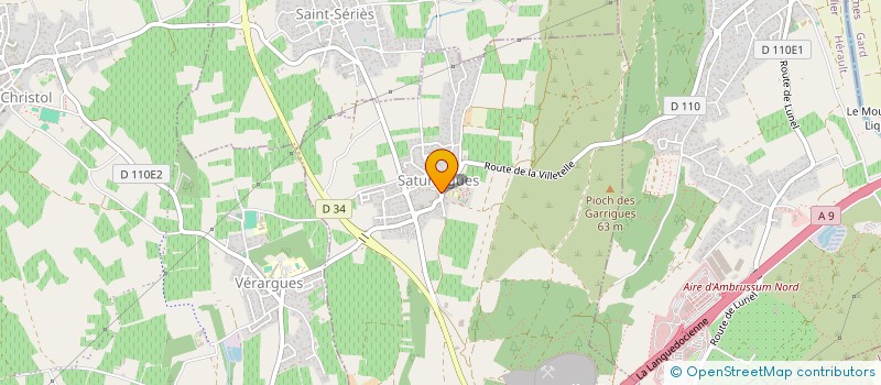 localisation de l'entreprise 818 121 154   SATURARGUES