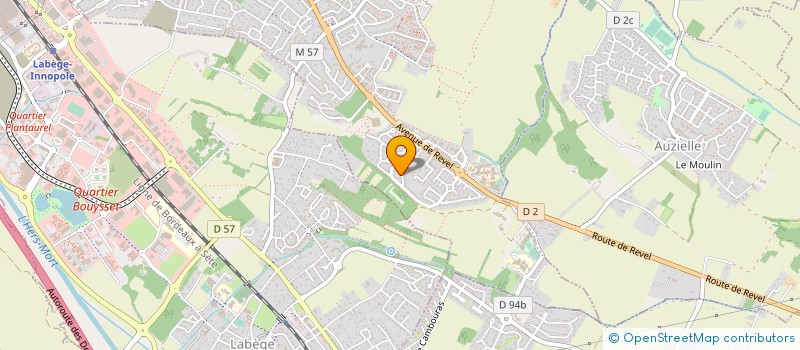 localisation de l'entreprise 818 133 605 à LABEGE