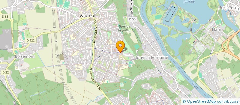 localisation de l'entreprise 818 142 218   VAUREAL