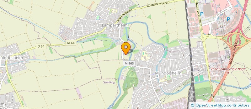 localisation de l'entreprise 818 176 125   STRASBOURG