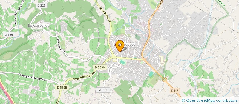 localisation de l'entreprise 818 182 016   LE BEAUSSET