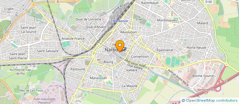 localisation de l'entreprise 818 182 370 à NARBONNE