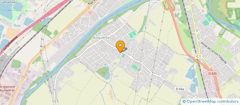 localisation de l'entreprise 818 190 001 à ROQUETTES