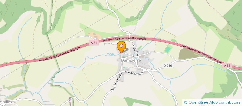 localisation de l'entreprise 818 204 166   SEZANNE