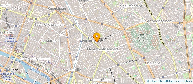localisation de l'entreprise 818 204 661   PARIS