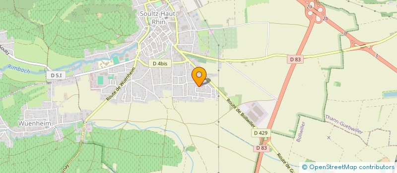 localisation de l'entreprise 818 206 708   SOULTZ-HAUT-RHIN