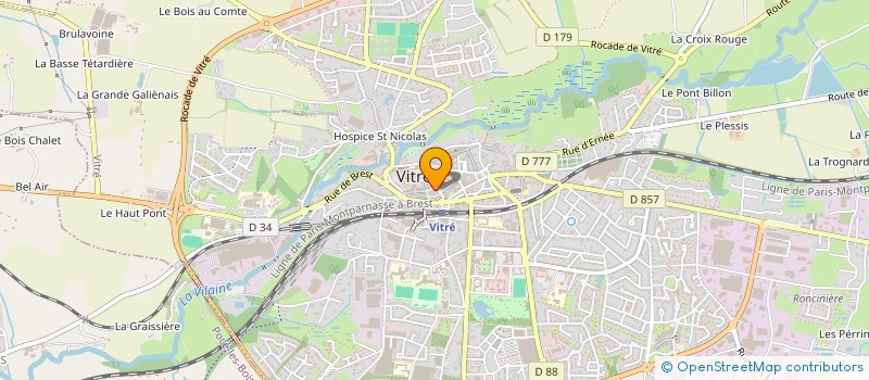 localisation de l'entreprise 818 221 939  à VITRE