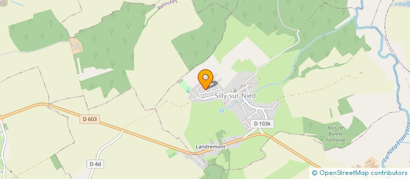 localisation de l'entreprise 818 234 858   SILLY-SUR-NIED