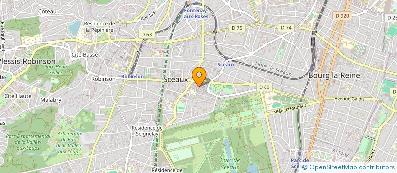 localisation de l'entreprise 818 265 845 à SCEAUX
