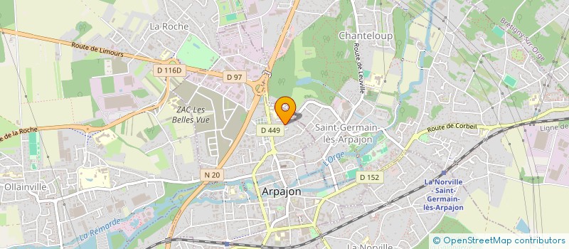 localisation de l'entreprise 818 266 470   ARPAJON