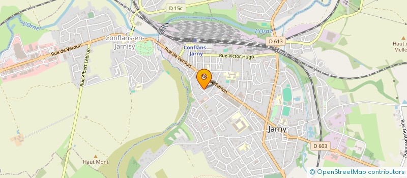 localisation de l'entreprise 818 281 974   JARNY