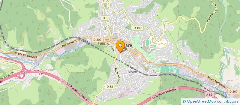 localisation de l'entreprise 818 300 451   TOUSSIEUX