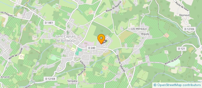 localisation de l'entreprise 818 302 812   SAINT-CAPRAIS-DE-BORDEAUX