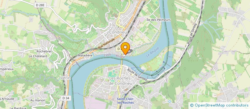 localisation de l'entreprise 818 324 964   CONDRIEU