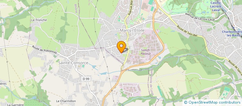 localisation de l'entreprise 818 327 272   LE ROVE