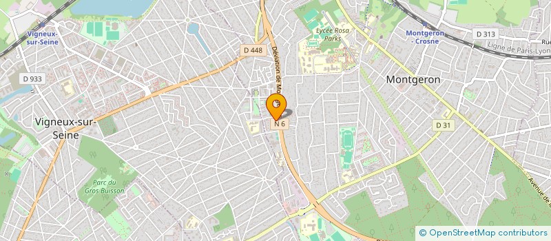 localisation de l'entreprise 818 330 300   SARCELLES