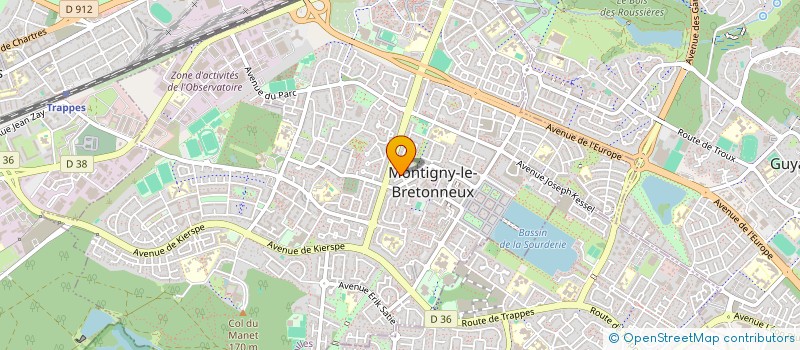 localisation de l'entreprise 818 332 215   MONTIGNY-LE-BRETONNEUX