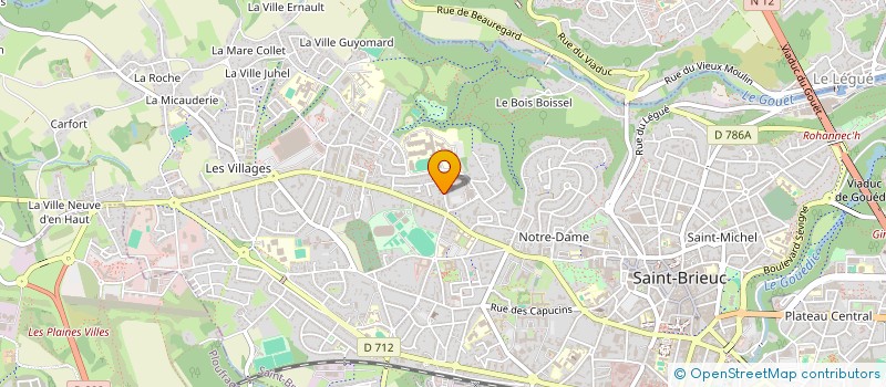 localisation de l'entreprise 818 334 435  à SAINT-BRIEUC
