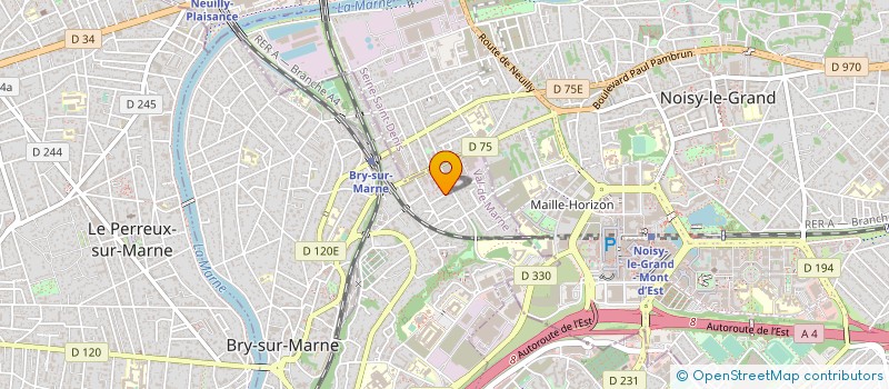 localisation de l'entreprise 818 361 107 à MONTREUIL