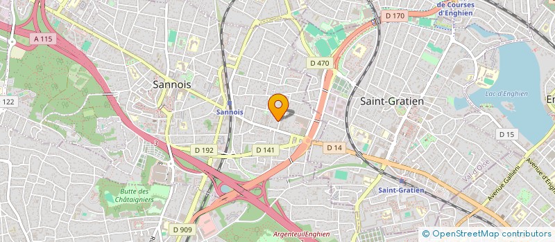 localisation de l'entreprise 818 390 593   SANNOIS