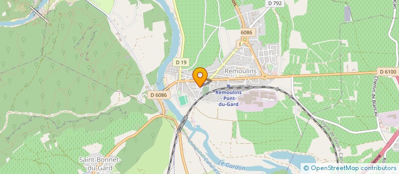 localisation de l'entreprise 818 410 888   REMOULINS