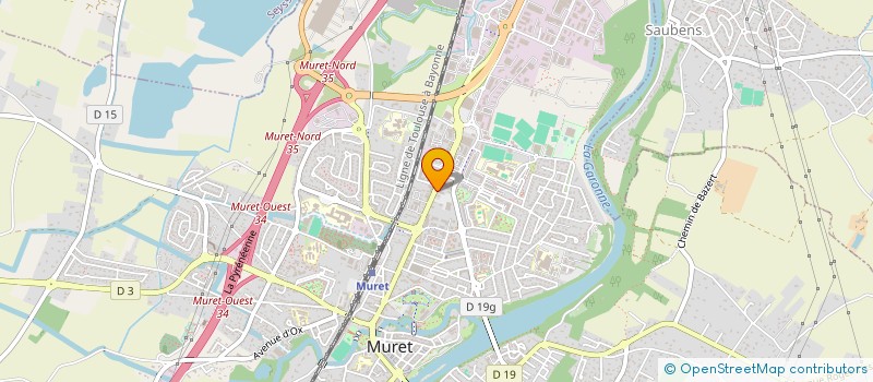 localisation de l'entreprise 818 422 792   MURET