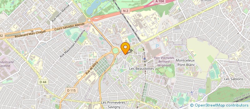 localisation de l'entreprise 818 429 987 à SEVRAN