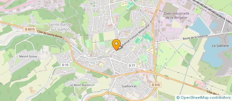 localisation de l'entreprise 818 430 654   SAINT-AUBIN-SUR-GAILLON