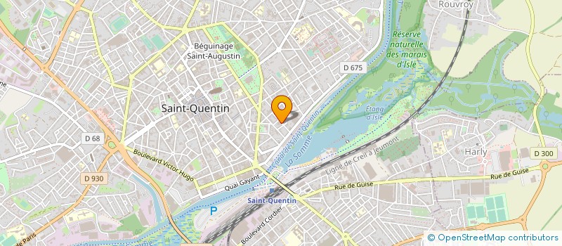 localisation de l'entreprise 818 452 922 à SAINT-QUENTIN