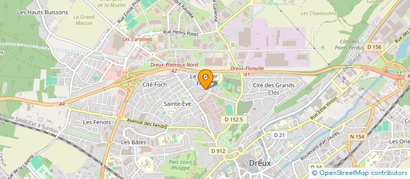 localisation de l'entreprise 818 474 223 à DREUX