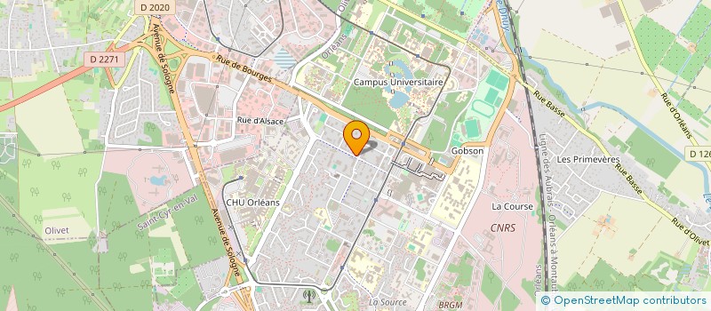 localisation de l'entreprise 818 474 645   ORLEANS