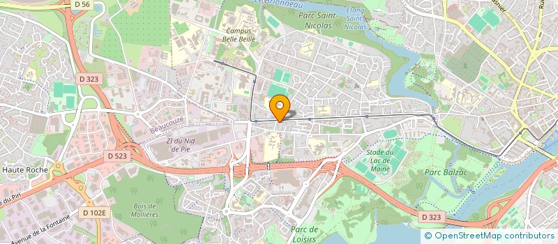 localisation de l'entreprise 818 489 924   SAINT-LEGER-DE-LINIERES