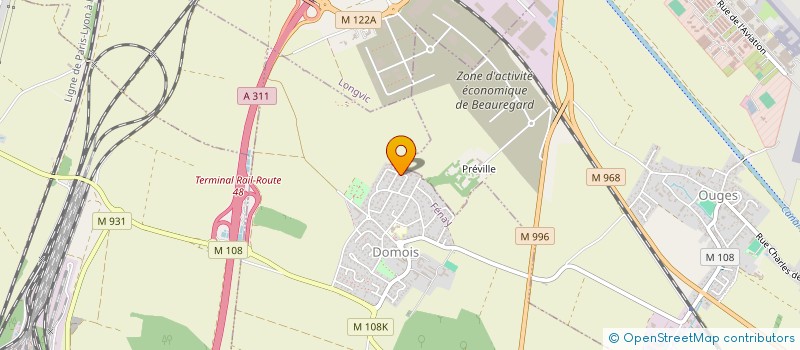 localisation de l'entreprise 818 498 230 à CHEVIGNY-SAINT-SAUVEUR