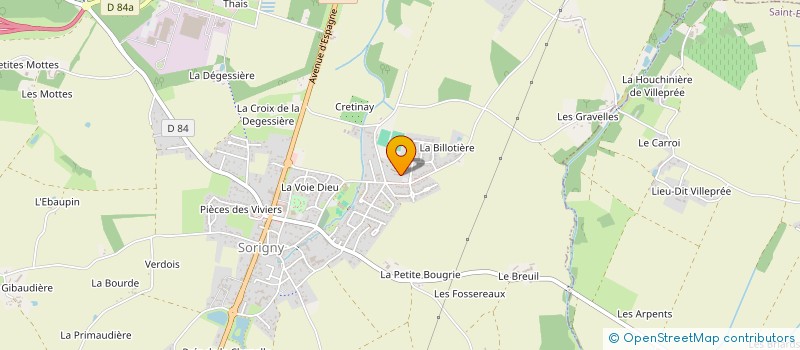 localisation de l'entreprise 818 506 164   VEIGNE