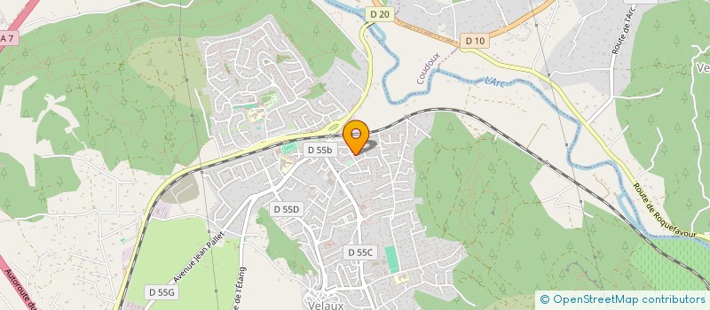 localisation de l'entreprise 818 523 896 à VELAUX