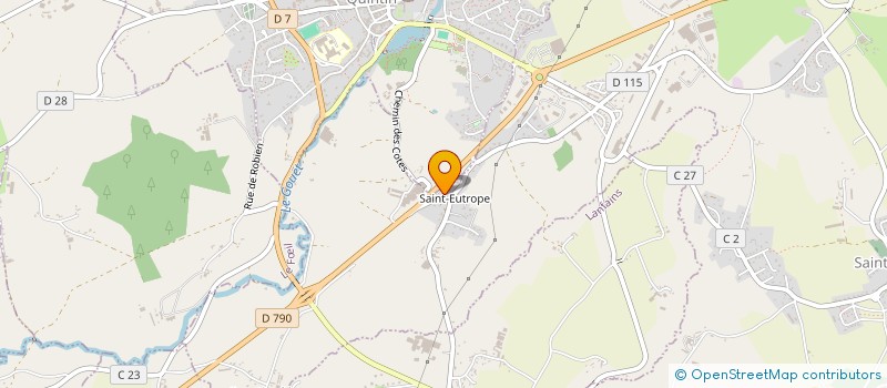 localisation de l'entreprise 818 578 098   QUINTIN