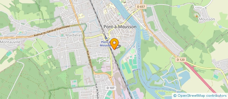 localisation de l'entreprise 818 584 914   PONT-A-MOUSSON