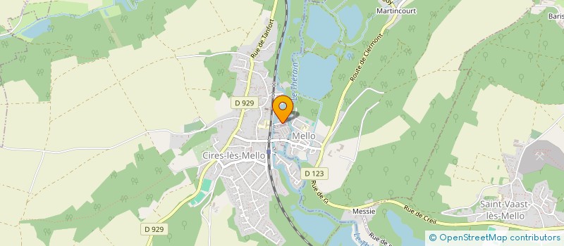 localisation de l'entreprise 818 585 119   CIRES-LES-MELLO