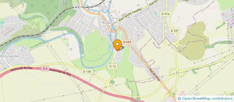 localisation de l'entreprise 818 596 678   VAL DE BRIEY