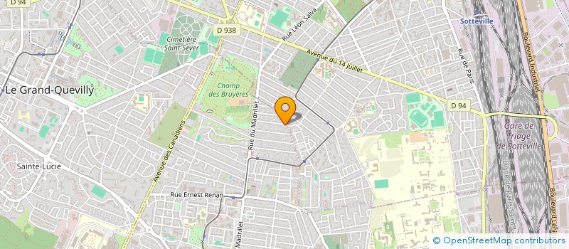 localisation de l'entreprise 818 597 171   ELBEUF