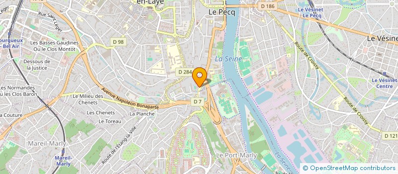 localisation de l'entreprise 818 598 856   LE PECQ