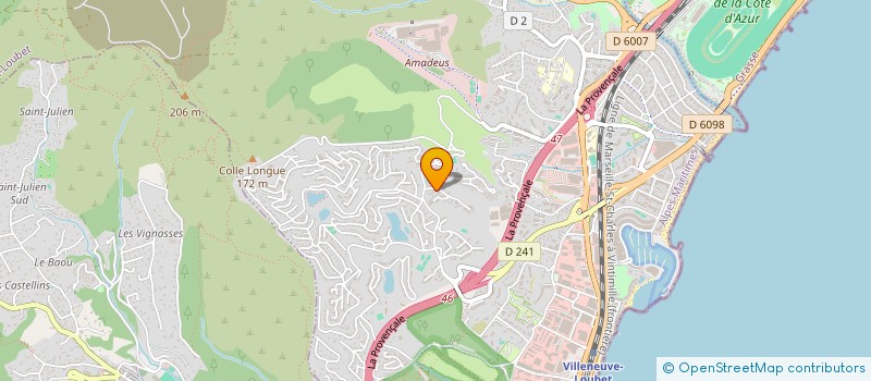 localisation de l'entreprise 818 602 146   VILLENEUVE-LOUBET