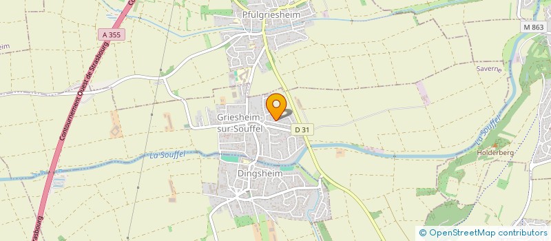 localisation de l'entreprise 818 605 305 à WANGEN