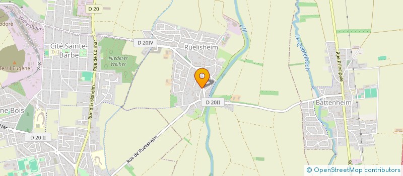 localisation de l'entreprise 818 605 636   KINGERSHEIM