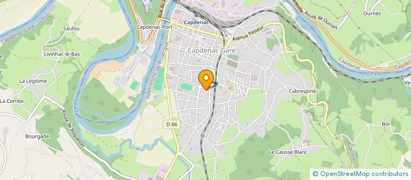 localisation de l'entreprise 818 629 370   CAPDENAC-GARE