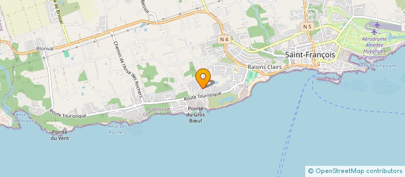 localisation de l'entreprise 818 629 818   SAINT-FRANCOIS