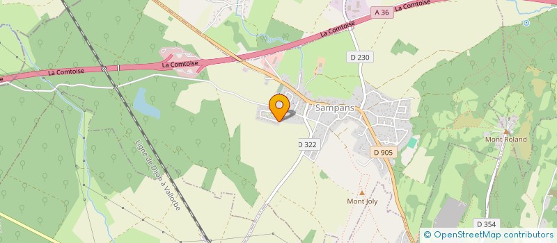 localisation de l'entreprise 818 632 028   SAMPANS