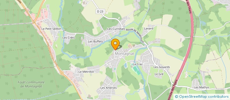 localisation de l'entreprise 818 667 719 à TOSSIAT
