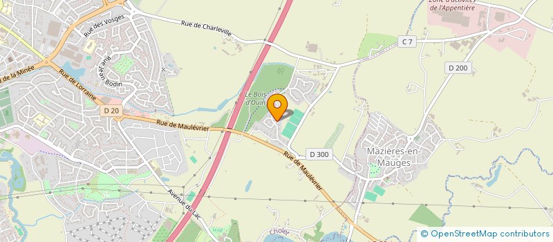 localisation de l'entreprise 818 668 808  à CHOLET