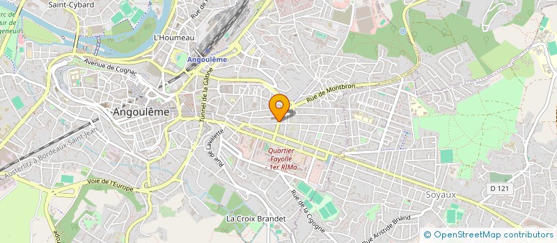localisation de l'entreprise 818 673 741 à ANGOULEME